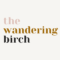 the wandering birch logo