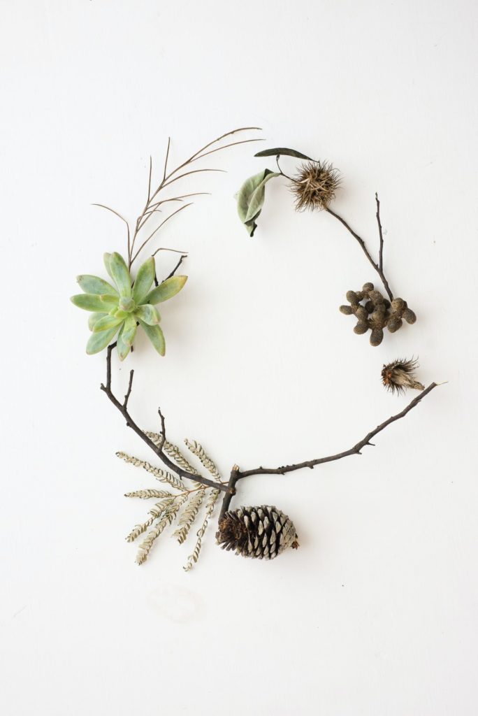 Earthy wreath